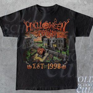 Vintage Halloweentown Est 1998 Tshirt Vintage Halloween Graphic Shirt